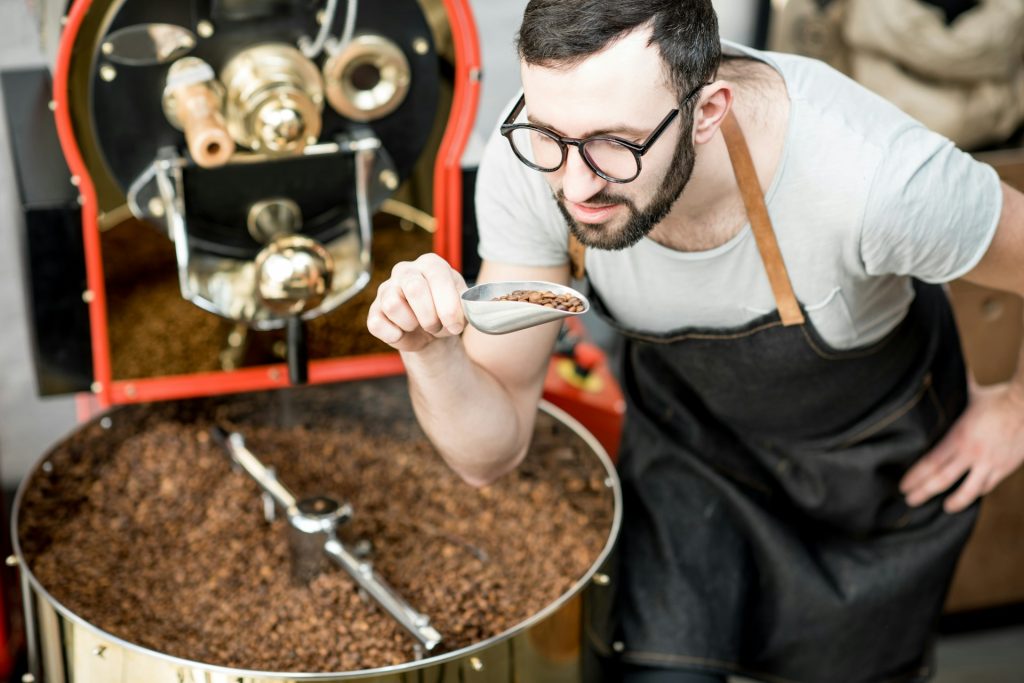 mold in coffee beans