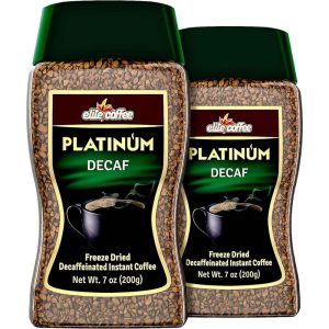 Elite Platinum Instant Decaf Coffee