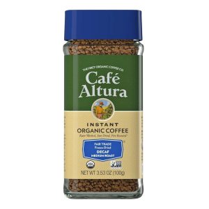 Cafe Altura Organic Fair Trade Decaf Instant Coffee