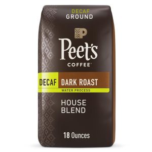 Peet's Coffee, Dark Roast Decaffeinated Ground Coffee