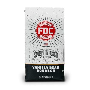 Fire Dept Coffee Vanilla Bean Bourbon Infused Coffee